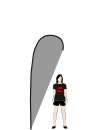 Druppel 75 * 303cm